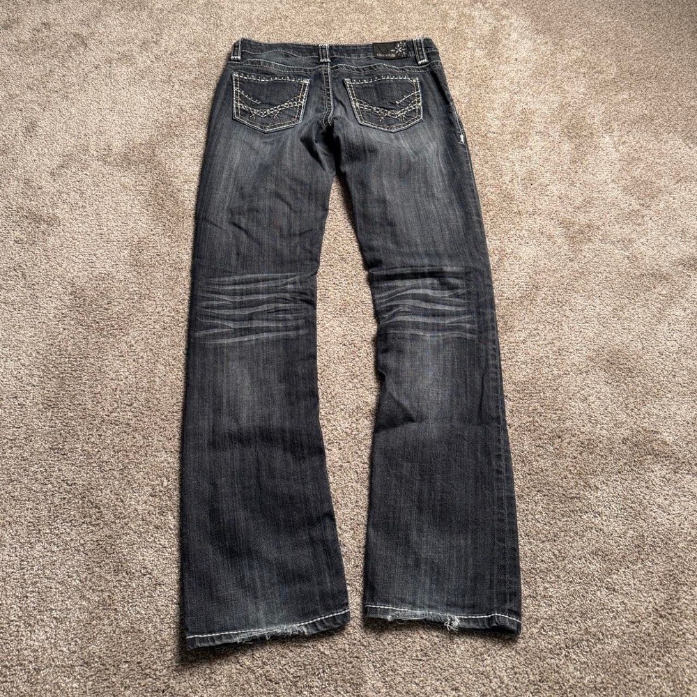 PREMIUM DENIM "MID RISE RELAXED STRAIGHT" DENIM
